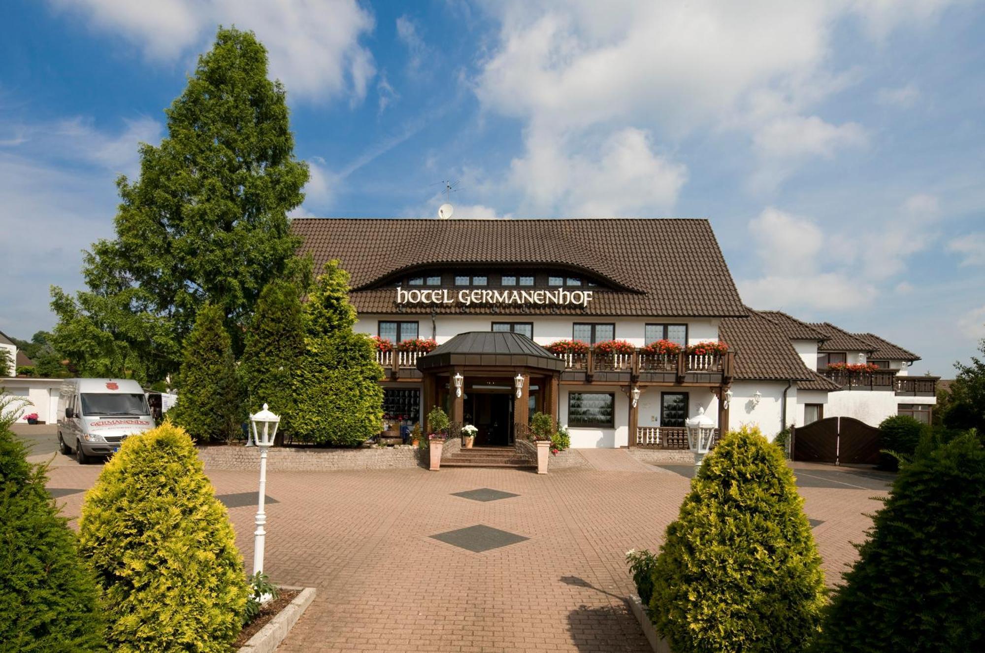 Germanenhof Hotel Sandebeck Bagian luar foto